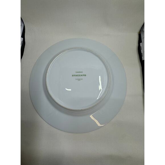 2 CRATE & BARREL "STACCATO" Plate FINAL SALE AS IS - Picture 6 of 6